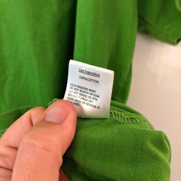 Dangerfield Plant Embossed Cotton Tee - Picture 5 of 6